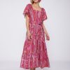 By Product Vilagallo | Palmira Paisley Dress Pink