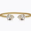 By Accessory Caroline Svedbom | Mini Drop Bracelet - Crystal Gold