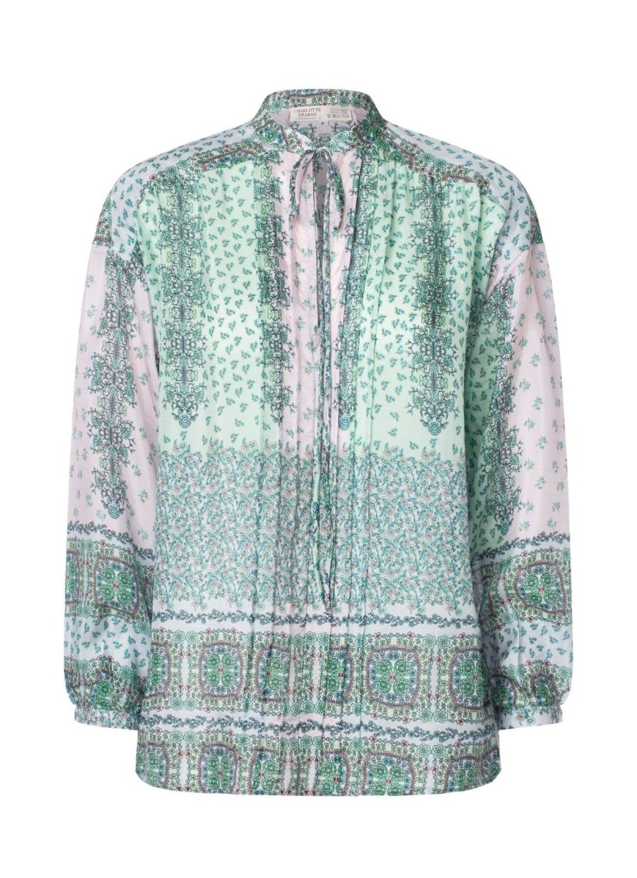 By Product Charlotte Sparre | Luna Blouse Green