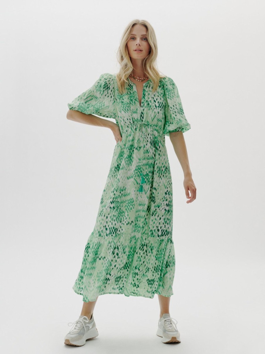 By Product Moliin | Valerie Dress - Irish Green