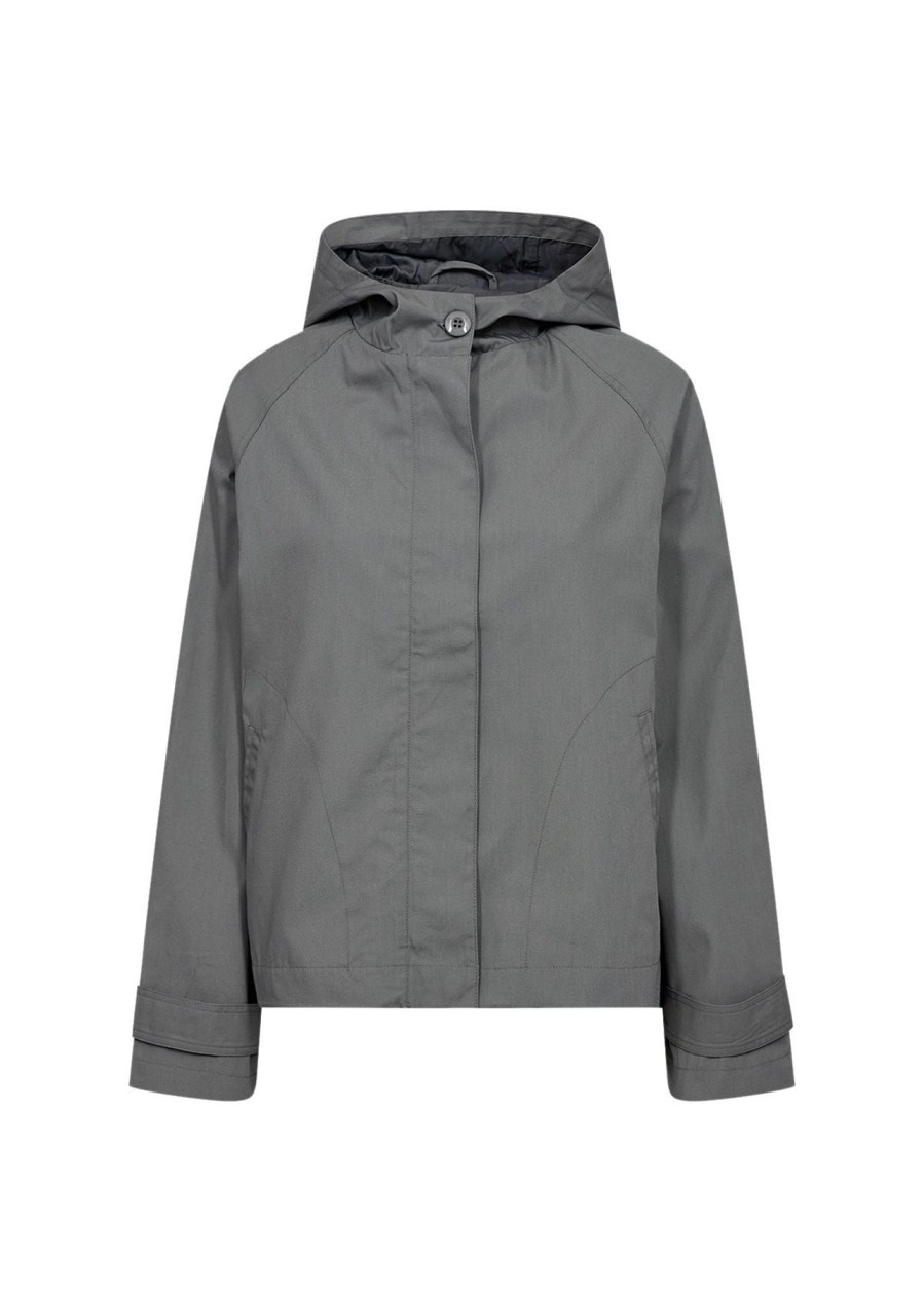 By Product Soya Concept | Lora Rain Jacket Sage