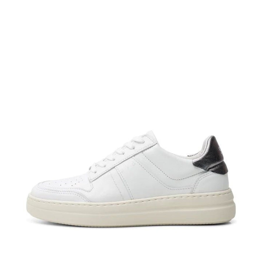 By Product Shoe the Bear | Valda Sneaker Suede / Leather, / Silver White