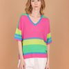 By Product Estheme Cashmere | Striped Cashmere Sweater Multi