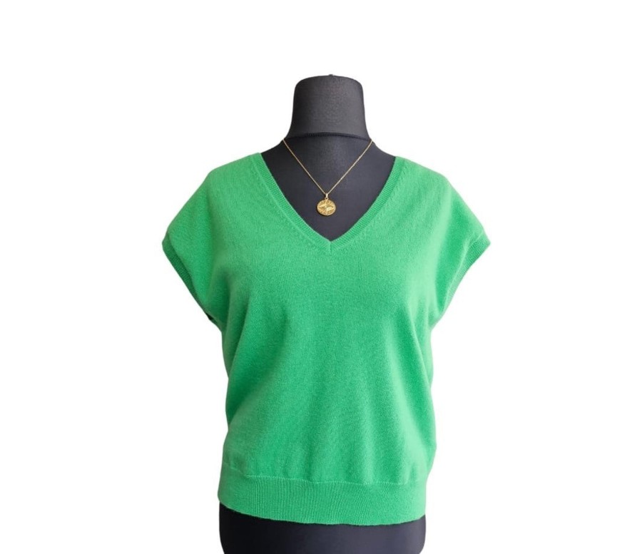 By Product Estheme Cashmere | Cashmere Tabard Emerald