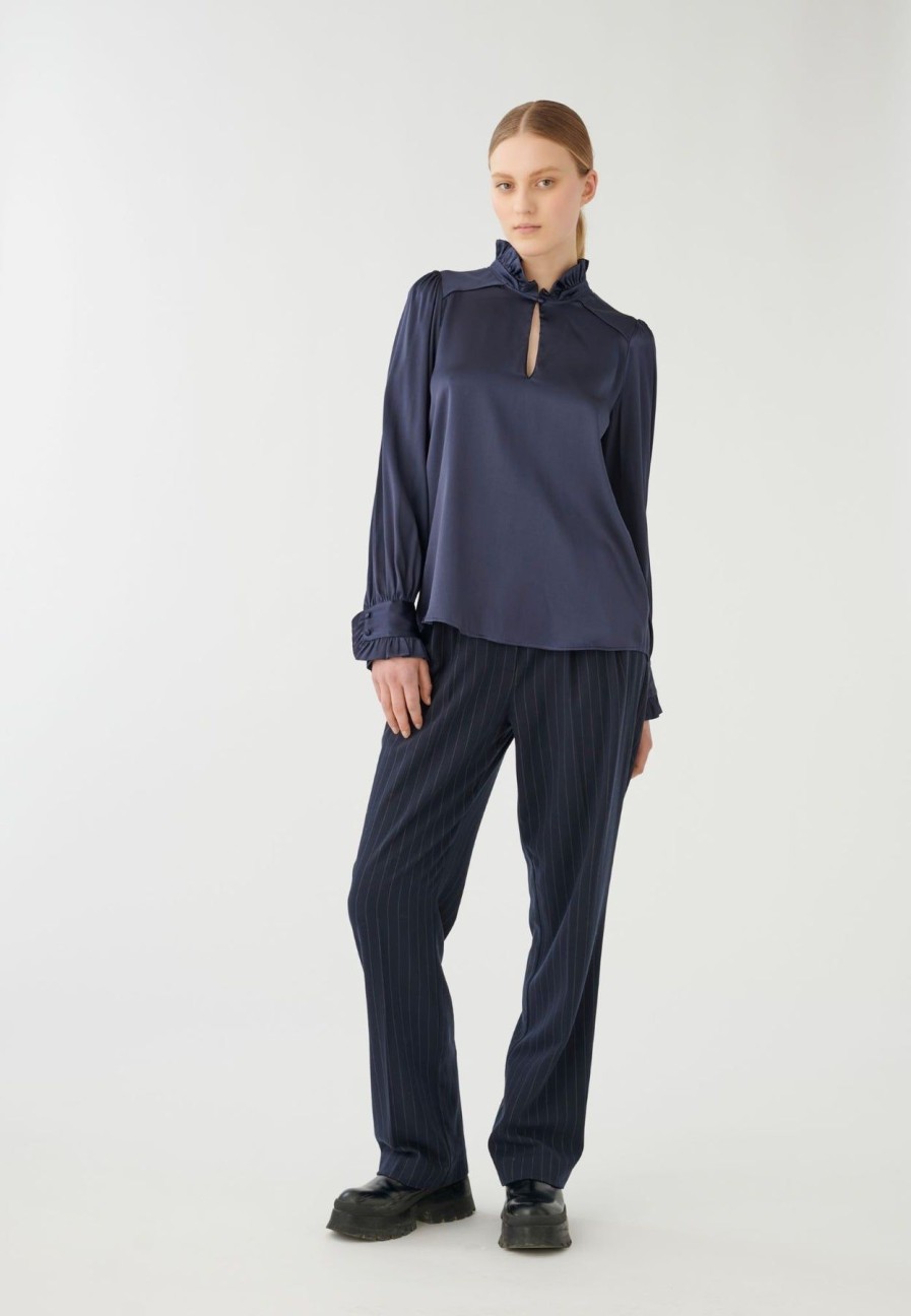 By Product Dea Kudibal | Merle Blouse - Optical Blue