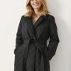 By Product Part Two | Sophie Quilted Coat Black