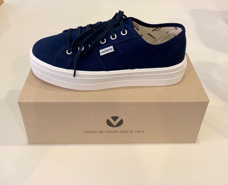 By Product Victoria Shoes | Victoria Trainers Navy