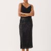 By Product Part Two | Teffani Sequinned Skirt Black