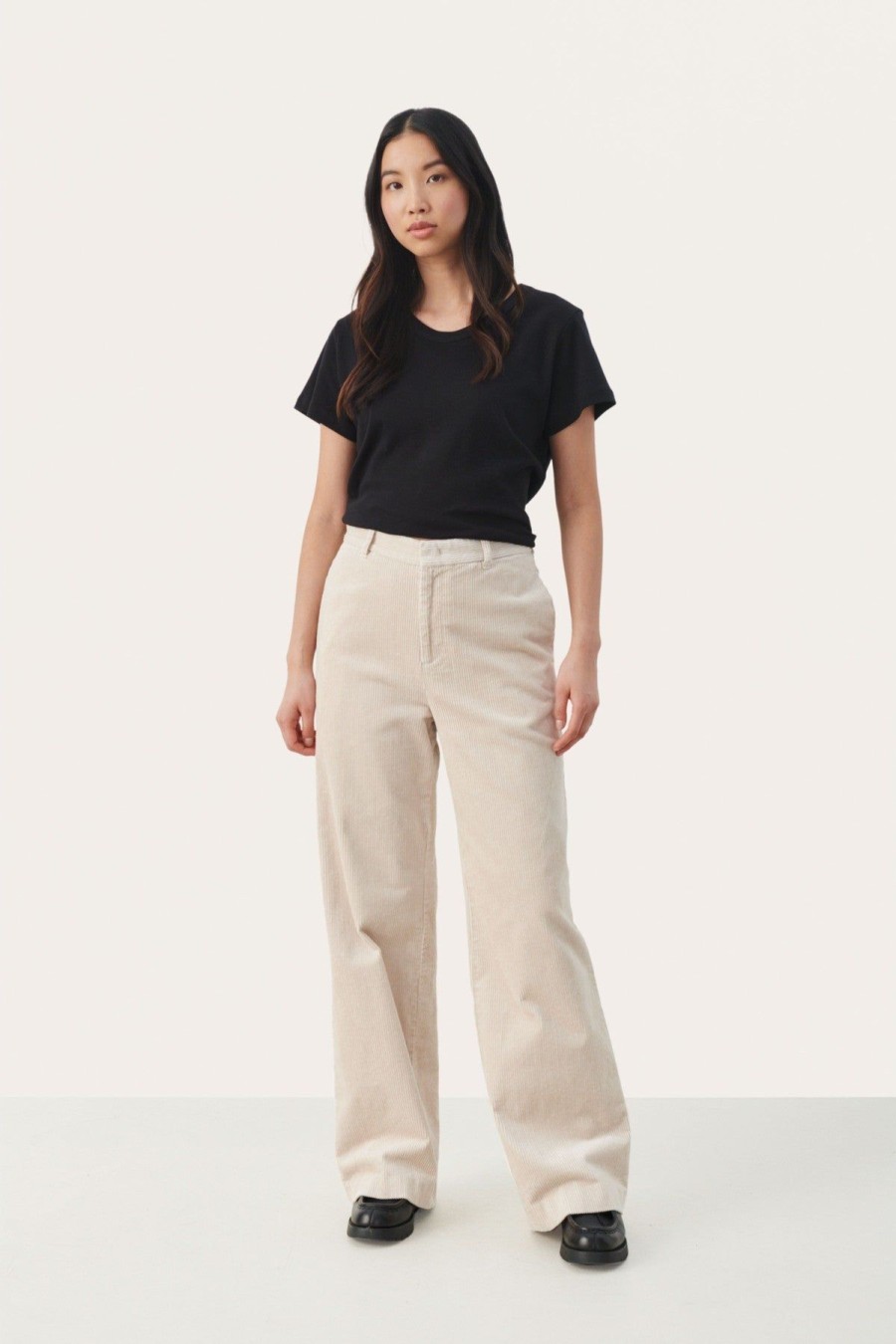 By Product Part Two | Clarisse Cord Trousers Cream