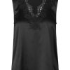 By Product Rosemunde | Silk Camisole Top Black