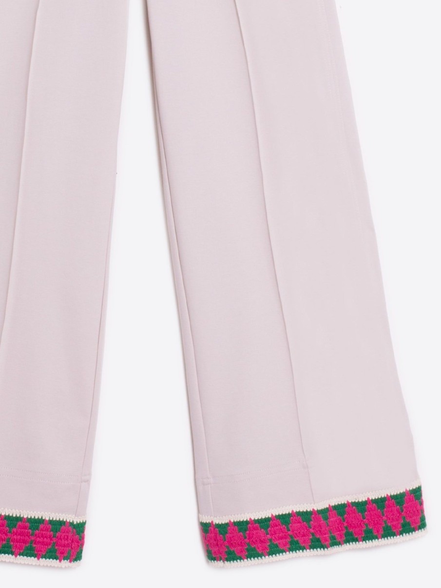 By Product Vilagallo | Beatriz Marfil Trousers - Ivory Stone