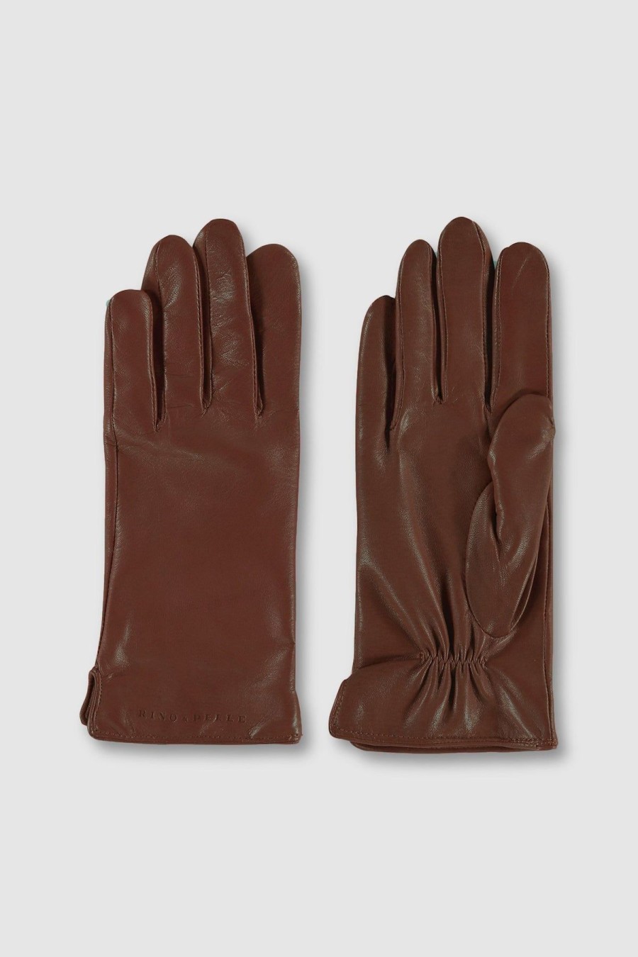 By Accessory Rino & Pelle | Alicia Soft Leather Gloves Cognac