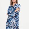 By Product One Season | Midi Gilly In Copacabana Print Blue