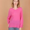 By Product Estheme Cashmere | Cashmere Sweater Fuschia