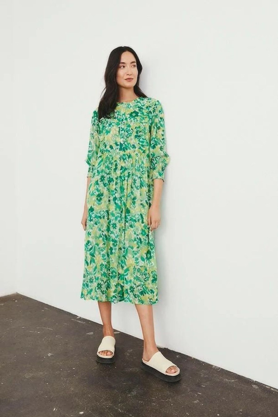 By Product Part Two | Sila Dress Green