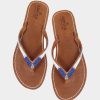 By Product Aspiga | Naisha Soft Sole Sandals Metallic Blue