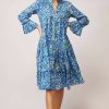 By Product Dream | Lobster Dress Blue/Green