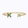 By Accessory Caroline Svedbom | Crystal Star Peridot Bracelet Gold