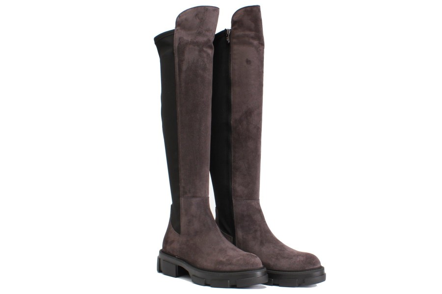 By Product Alpe | Taupe Over-The-Knee Boot