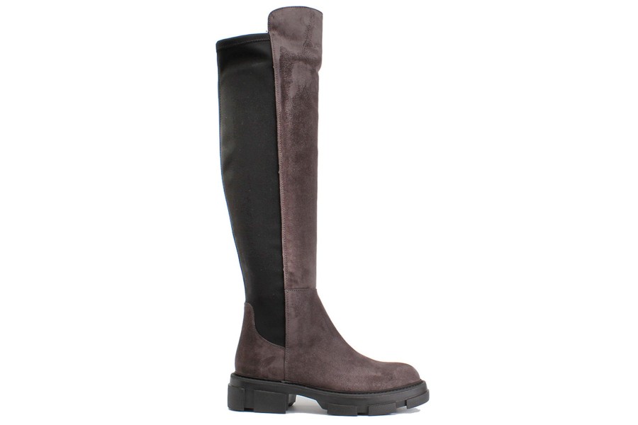 By Product Alpe | Taupe Over-The-Knee Boot