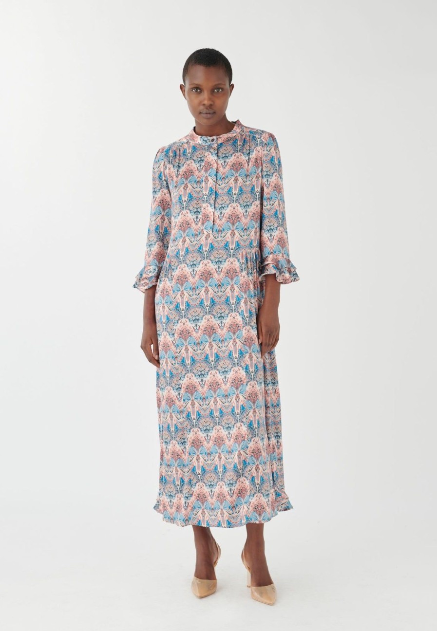 By Product Dea Kudibal | Rosanna Dress - Alcazar Allure Blue