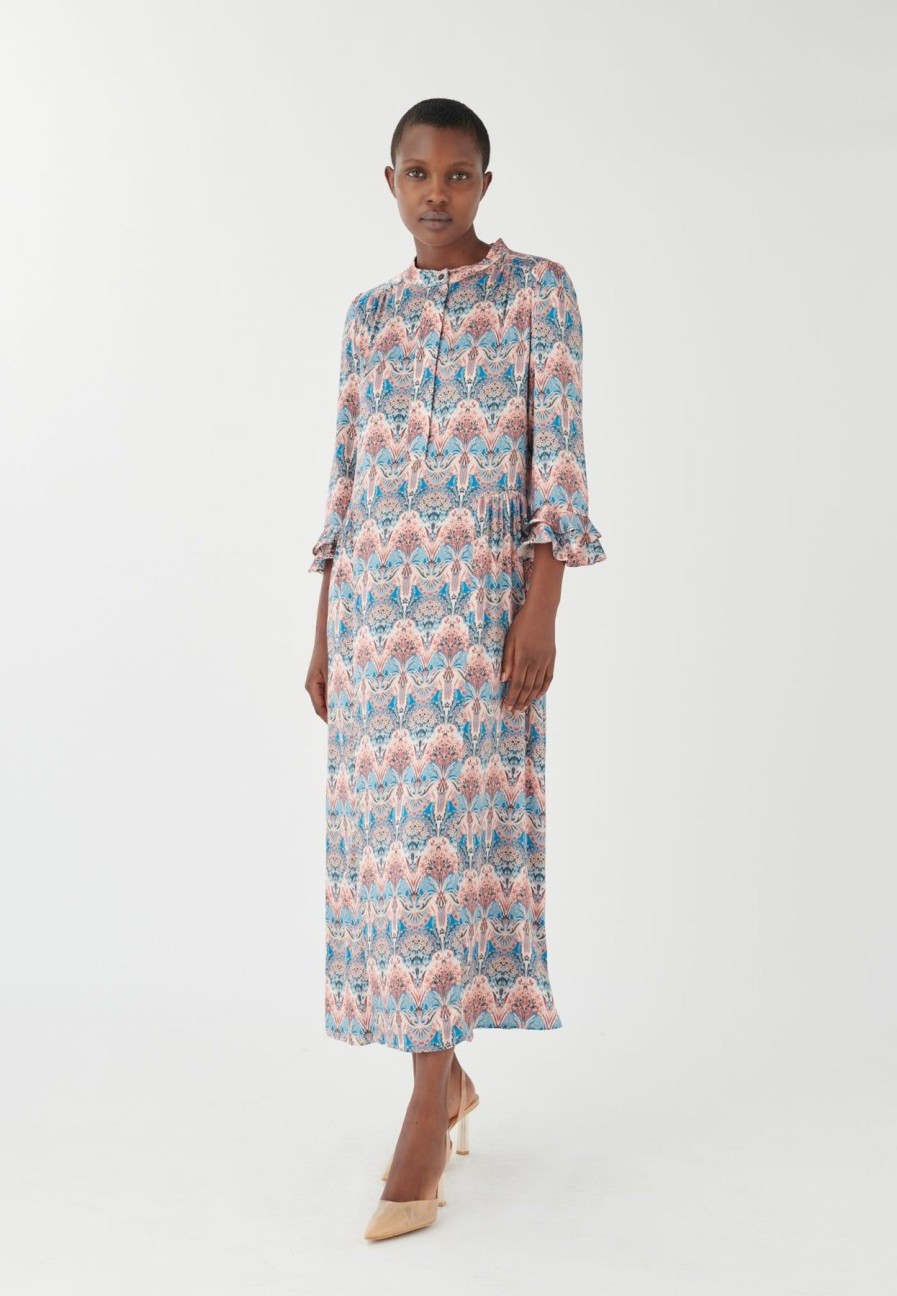 By Product Dea Kudibal | Rosanna Dress - Alcazar Allure Blue