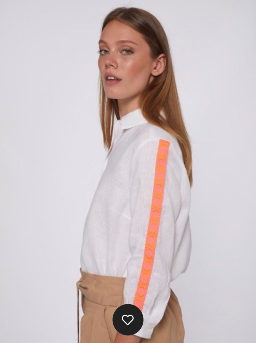 By Product Vilagallo | Sara Linen Shirt White